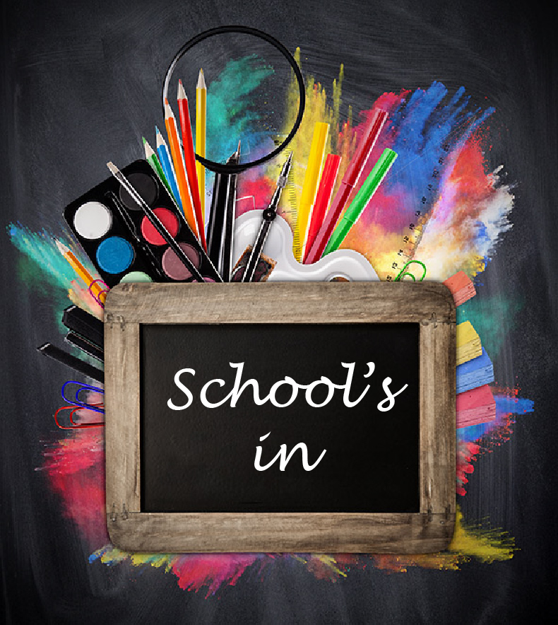 School is in art theme